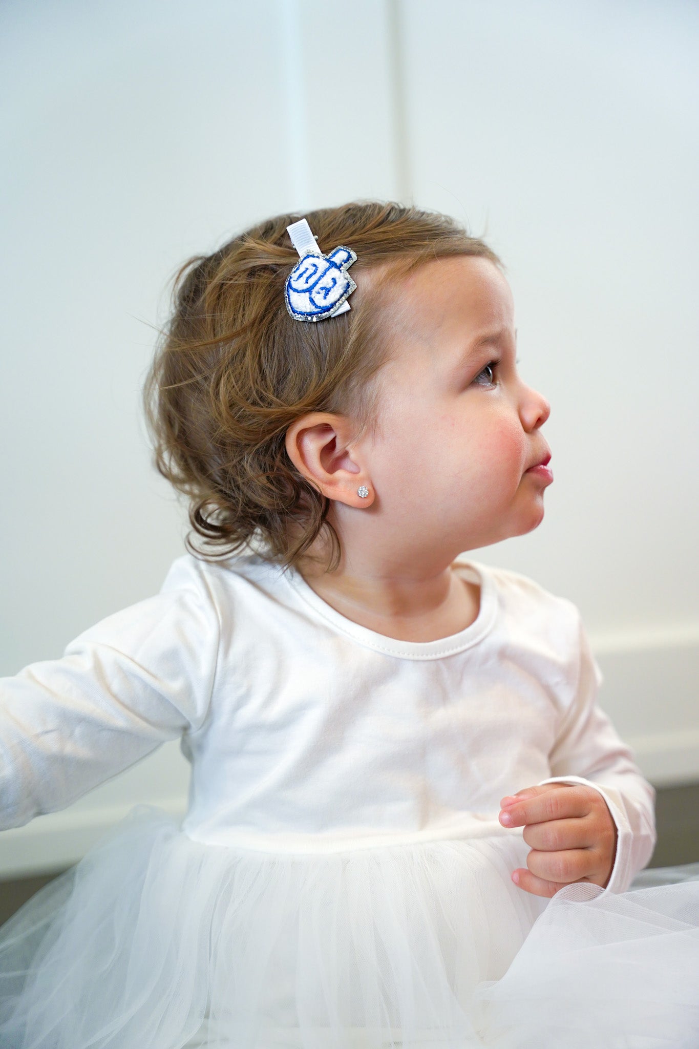 dreidel glitter clips